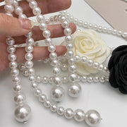 Camellia Pearl Waist Chain