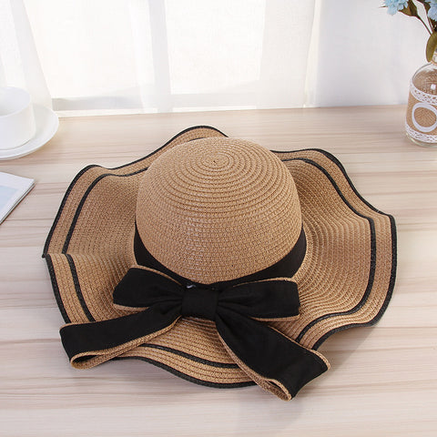 Summer Sun Hat Women Straw