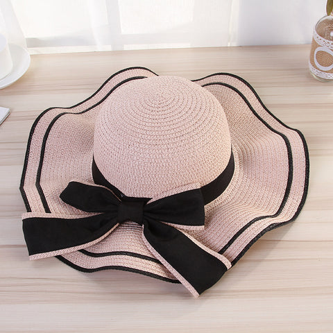 Summer Sun Hat Women Straw