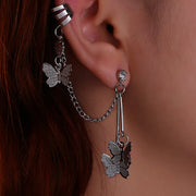 Tassel Zircon Earring Chain