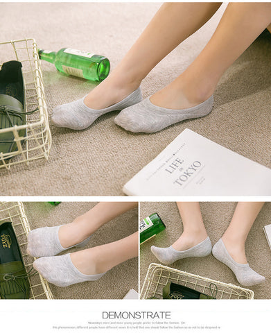 Women's Solid Color Socks