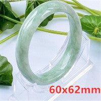 Bashan Bean Green Bangle Jade Bracelet