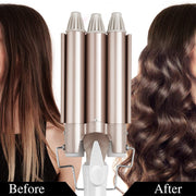 Three-tube curling iron