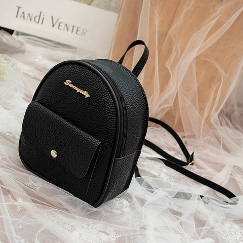 Fashion Women Shoulders Small Backpack