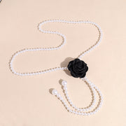 Camellia Pearl Waist Chain