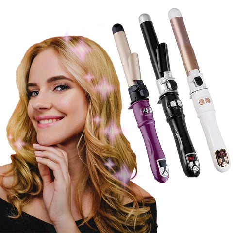 Otating Curling and  Waver  Iron Curling Wand Automatic