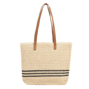 Striped Casual Handbag