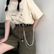 Women's Trousers Chain Decorative Belt