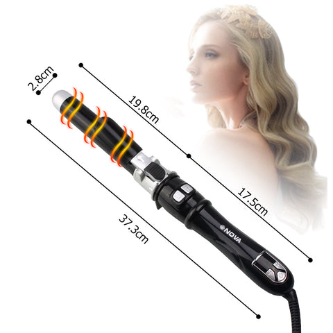 Otating Curling and  Waver  Iron Curling Wand Automatic