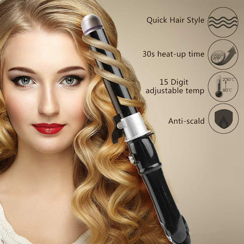 Otating Curling and  Waver  Iron Curling Wand Automatic