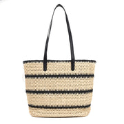 Striped Casual Handbag