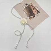 Camellia Pearl Waist Chain